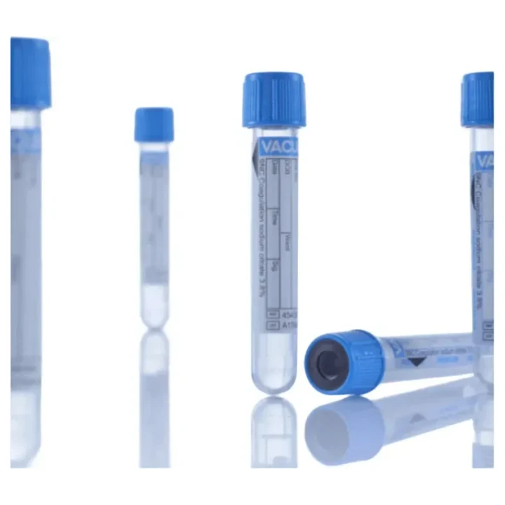 Tubo de extracción de sangre 3,5 ml 13 x 75 mm anticoagulante citrato sódico 3,8 %