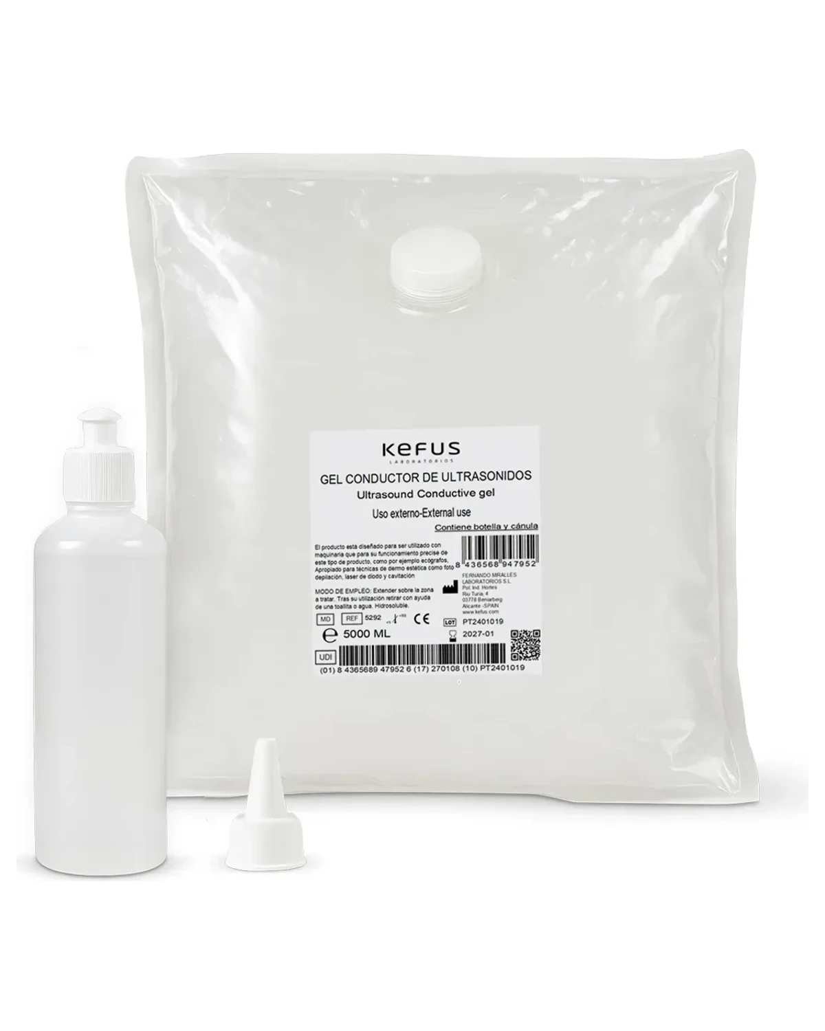 Gel Conductor para Ultrasonidos